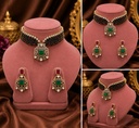 Victorian Emerald Choker Set - 2