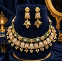 Rajkumari Meenakari Necklace Set