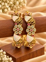 Mint Blossom Lace Kada (Pair)