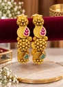 Golden Paisley Heritage Kada (Pair)