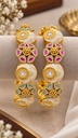 Moonlight Pearl Bloom Kada (Pair)