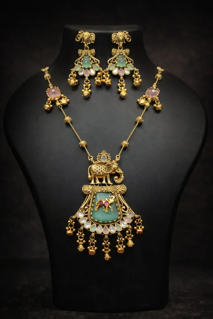 Traditional Elephant Heritage Necklace