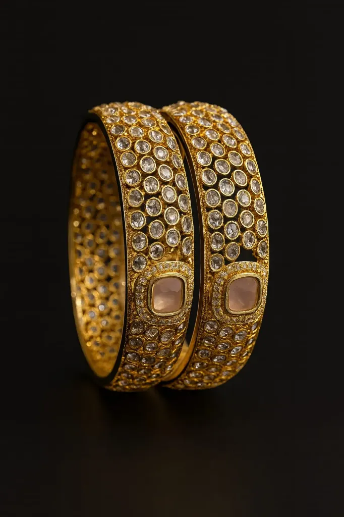 Celeste Spark American Diamond Kada