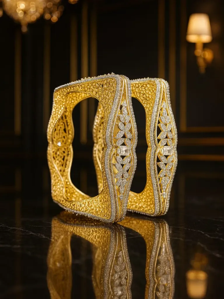 Aurora Luxe American Diamond Kada