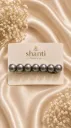 Grey Pearl Bar Bakkal Clip