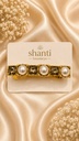 Pearl Crystal Bar Bakkal Clip